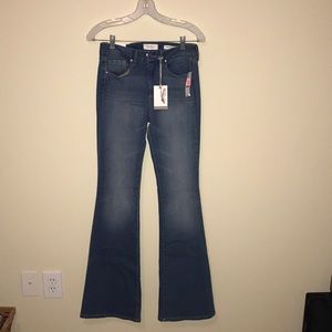 slim flare jeans